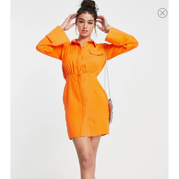 ASOS Mini Shirt Dress by Nordstrom - Picture 4 of 5